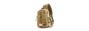 28x40cm - Multi Shoulder Backpack - Kaki